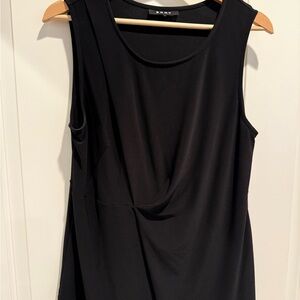 DKNY Black Sleeveless Tank Top